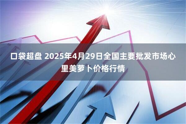 口袋超盘 2025年4月29日全国主要批发市场心里美萝卜价格行情